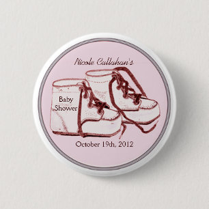 Baby shower voor Buttonnen Ronde Button 5,7 Cm