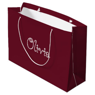 Baby shower voor Chili Gift Bag Groot Cadeauzakje