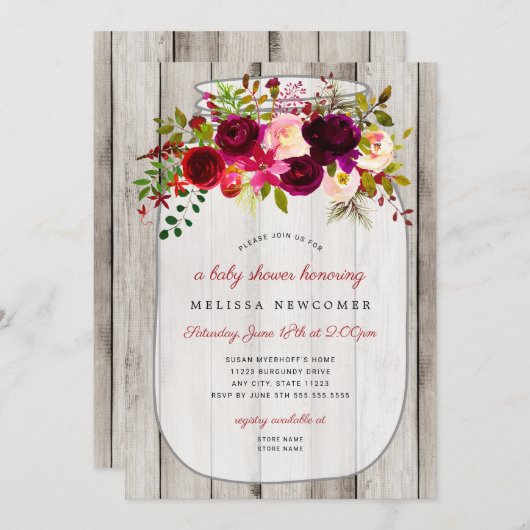 Baby shower voor de steenhouwer kaart (Voorkant / Achterkant)