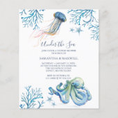 Baby shower voor de Waterverf van de begroting in (Voorkant)