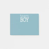 Baby shower voor gendergelijkheid onthullen - Team Post-it® Notes (Voorkant)