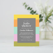 Baby shower voor het stellen van passen (Staand voorkant)