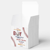 Baby shower voor honkbal bedankdoosjes (Geopend)