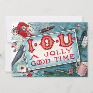 Baby shower voor mannen! Een Dadchelor-partij! Kaart