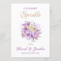 *~* Baby shower voor witte kaas SPRINKLE