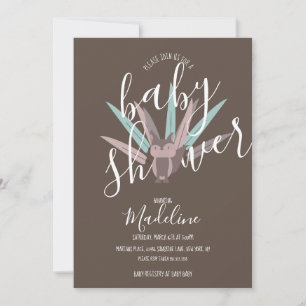 Baby Shower Vos Boheemse Veren Kaart