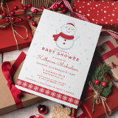 BABY SHOWER | Vrije kerstfeestdag Briefkaart