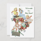  Baby shower Vuurmannen en Vrachtwagens Kaart (Voorkant)