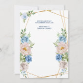 Baby shower | Watercolor Pink Whale Invitation (Dos)