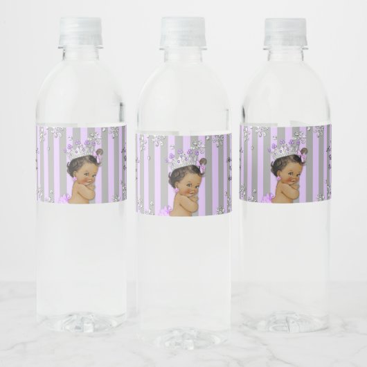 Baby shower Waterflesetiketten, Royal Baby shower Waterfles Etiket (Flessen)