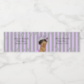 Baby shower Waterflesetiketten, Royal Baby shower Waterfles Etiket (Enkel label)