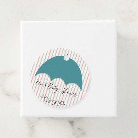 Baby shower Watermelon Picnic Bedankjes Labels (In situ)