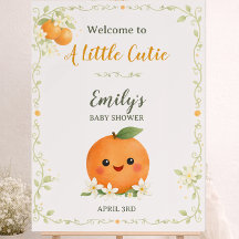 Baby Shower Welkom Bord Een Klein Schattig Foam Bo
