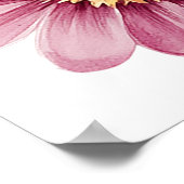 Baby shower Welkom Teken Poster Sjabloon (Hoek)