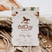 Baby shower Western Horse Invitation