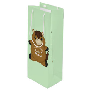Baby shower wijn cadeautas