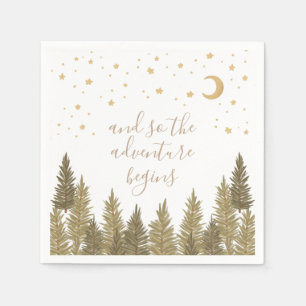 Baby shower Woodland Servet