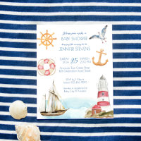 Baby shower zeezeiljongen