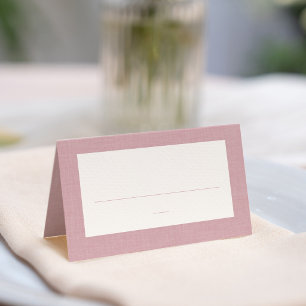 Baby shower zoete simpele roze chambray