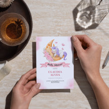 Baby showers eenhoorn