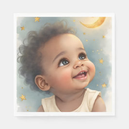Baby showers servet – Een Little Star Baby Design