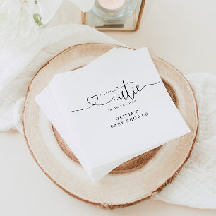 Baby showers servetten