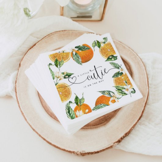 Baby showers servetten