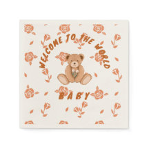 Baby showers servetten