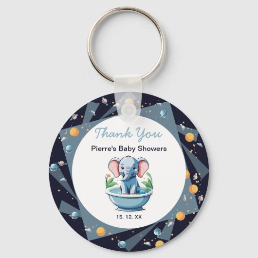 baby showers sleutelhanger (Voorkant)