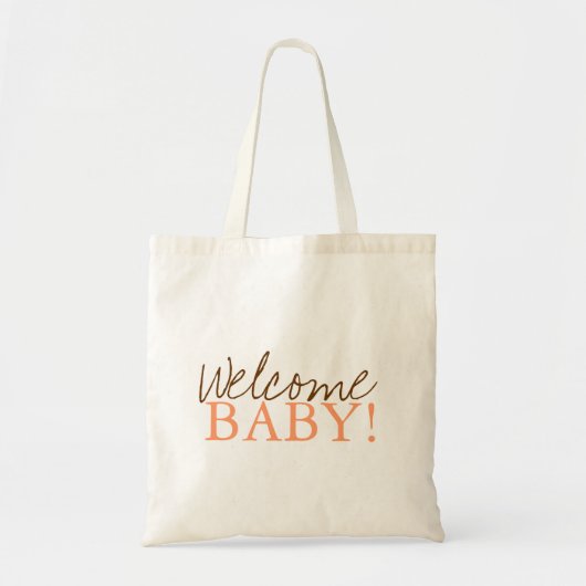 baby showers tas | Welkom (Voorkant)