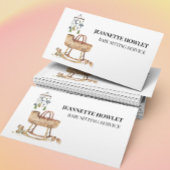 Baby Sitting Nursery Boho Wieg Baby Visitekaartje