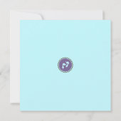 Baby Sjabloon bekendmaking (Achterkant)