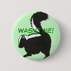 Baby Skunk Button