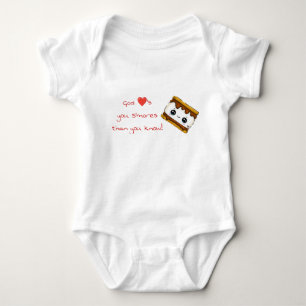 Baby S'mores-Shirt Romper