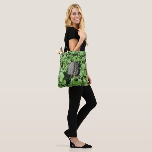 Baby Snapping Turtle Canvas tas (Op model)