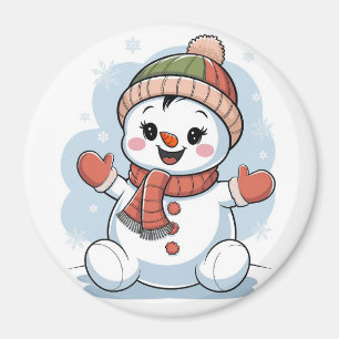 Baby Sneeuwman Magneet