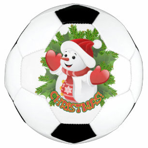 Baby Snowman avec ornement de flocons de neige en