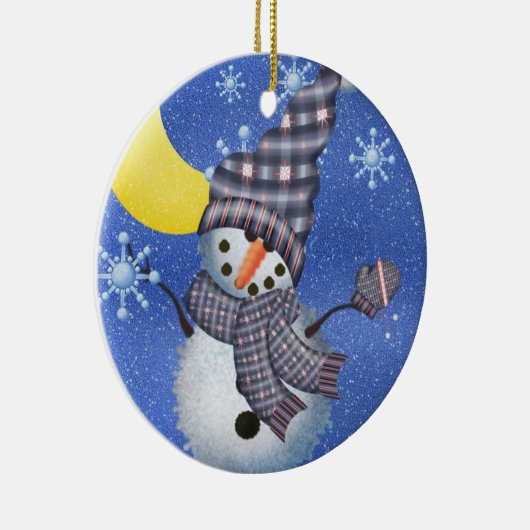 Baby Snowman Dated Keepomwille Ornament (Rechts)