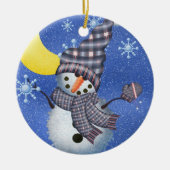 Baby Snowman Dated Keepomwille Ornament (Voorkant)