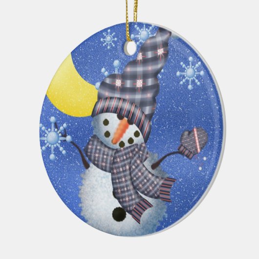 Baby Snowman Dated Keepomwille Ornament (Links)
