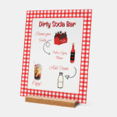 Baby Soda Klaar om Dirty Soda Teken POP Acryl Bord (Hoek)