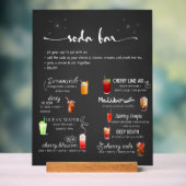 Baby Soda Klaar voor POP Soda Bar Acryl Bord (Neutraal)