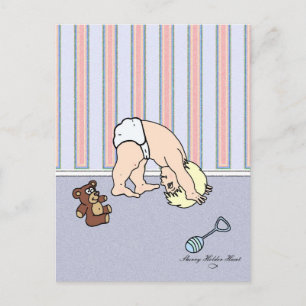 Baby Somersault Briefkaart