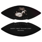 Baby Sonogram First Vaderdag Aangepaste naam American Football (Panelen)