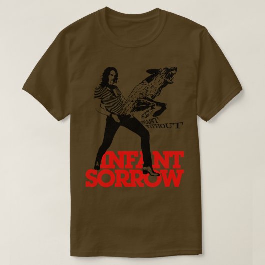 Baby Sorrow Beast Zonder T-shirt (Design voorkant)