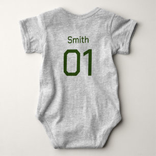 Baby sportteam Jersey Bodysuit
