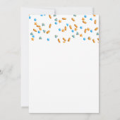 Baby Sprinkle Bedankkaart (Achterkant)