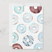 Baby Sprinkle Donuts Baby shower Kaart (Achterkant)