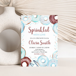 Baby Sprinkle Donuts Baby shower Kaart