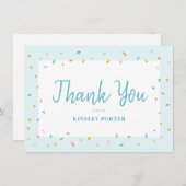 Baby Sprinkle Hartelijk dank (Voorkant / Achterkant)